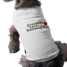 German Girl Pet Clothing