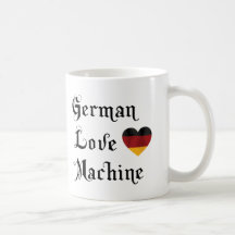 German Love Machine Coffee Mug