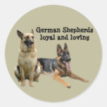 German Shepherd Buddies Sticker