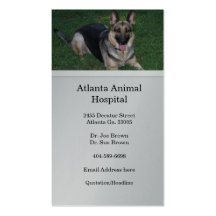 German Shepherd Business Card