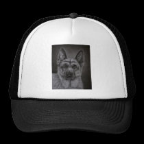 German Shepherd Dog Art - Noble hats