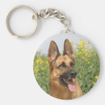 German Shepherd Dog keychain