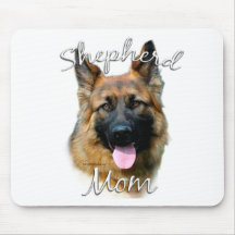 German Shepherd (longhair) Mum 2 Mouse Mat