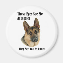 German Shepherd Master Magnets