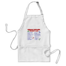 GERMAN SHEPHERD Property Laws 2 Aprons