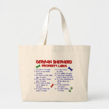 GERMAN SHEPHERD Property Laws 2 Bags