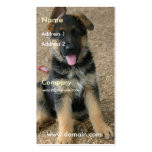 German Shepherd Puppy Business Card