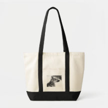German Shepherd Tote Bags