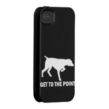 German Shorthaired Pointer "Get to the Point" Case For The iPhone 4