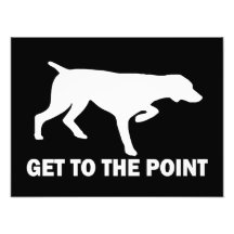 German Shorthaired Pointer "Get to the Point" Photo