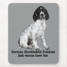 German Shorthaired Pointer Puppy Mousepad