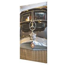 Germany, Baden-Wurttemberg, Stuttgart. Mercedes Gallery Wrapped Canvas