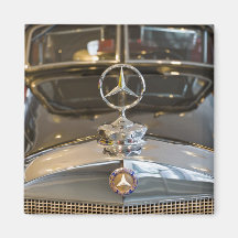 Germany, Baden-Wurttemberg, Stuttgart. Mercedes Magnets