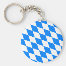 Germany Bavaria Flag Keychain