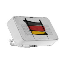 Germany Brush Flag Speaker