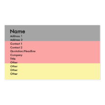 Germany Flag Business Cards