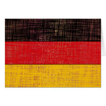 GERMANY FLAG CARD
