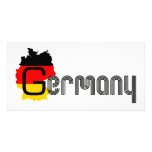 Germany Flag design! Photo Greeting Card