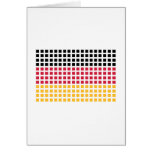 Germany flag pixel greeting cards