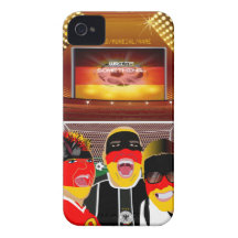 Germany Football Fan iPhone 4 Case