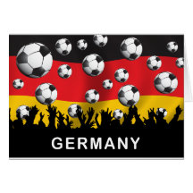 Germany Football Greeting Cards