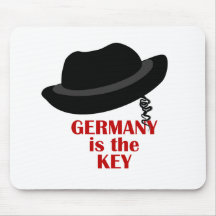 Germany Is Key Hat Mousepad