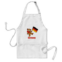 Germany Teddy Bear Apron