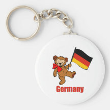Germany Teddy Bear Key Chain
