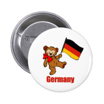 Germany Teddy Bear Pin