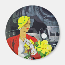 Germany Wants to See You Refrigerator Magnet