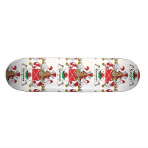 Gersonn Family Crest Skate Board Deck