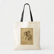 Gertrude Shipman  Lawrence B McGill Retro Theatre Tote Bags
