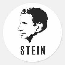 Gertrude Stein Round Sticker