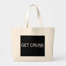 Get CRUNK Scene kids ELECTRO rave Canvas Bag