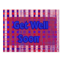 Get Well Soon Post Card