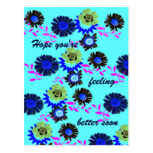 Get well Soon Post Cards