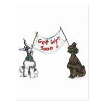 get well Soon Post Cards