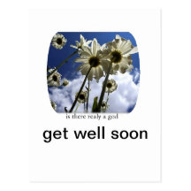 Get well soon post cards