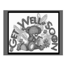 Get Well Soon Postcard