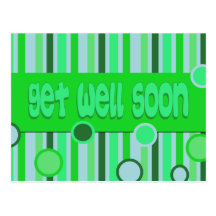 Get Well Soon Postcard