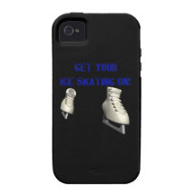 Get Your Ice Skating On iPhone 4/4S Cover