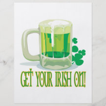 Get Your Irish On Custom Flyer
