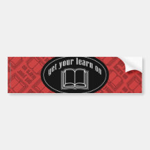 Get Your Learn On Bumper Sticker