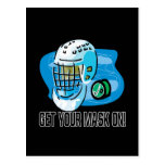 Get Your Mask On Post Card