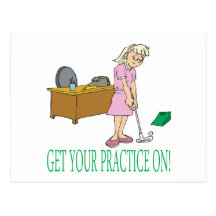 Get Your Practice On Postcards