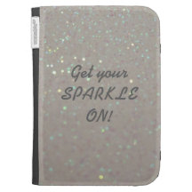 Get your Sparkle on - faux glitter kindle case