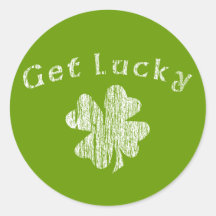 Gettin Lucky Stickers