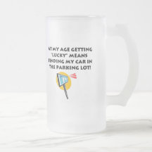 Getting Lucky Retirement Gifts and T-shirts Mugs