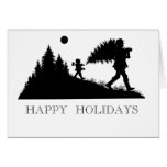 Getting the Tree Greeting Card