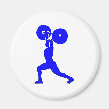 Gewichtheber weightlifter magnets